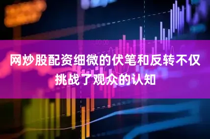 网炒股配资细微的伏笔和反转不仅挑战了观众的认知